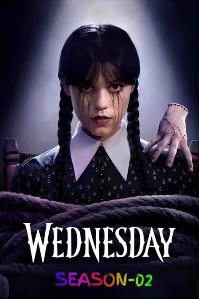 Free Wednesday S02 (2025) (Hindi + English) Dual Audio Completed Web Series HEVC ESub {🔰 Part -02 Add}